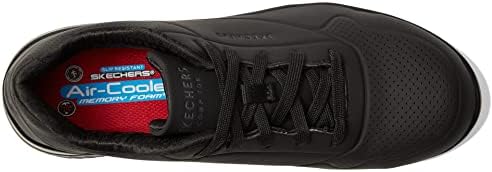 Skechers Women's Uno Sr Comp Toe 108101 Industrial Shoe, Black, 8 | Image 1