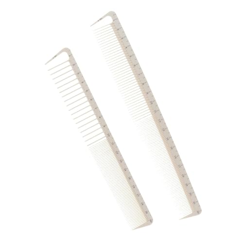 Set profesional de 2 peines para cortar cabello miniatura 2