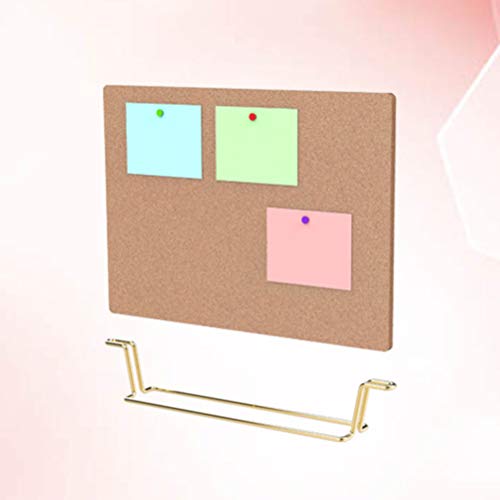 TOYANDONA Cork Board Bulletin Board with Metal Stand, 12.6x9 Inch Notice Message Pin Board, Desktop Memo Board, Perfect for Home Office School Decor - Thumbnail 7