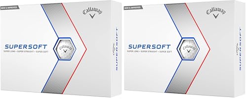 Balles de golf Supersoft Callaway pour réussir vos parcours du week-end entre amis