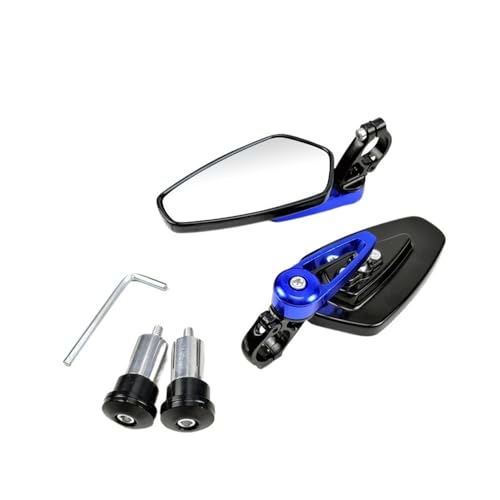 Retrovisor moto 22mm con visión amplia angular y ajuste de manillar 4