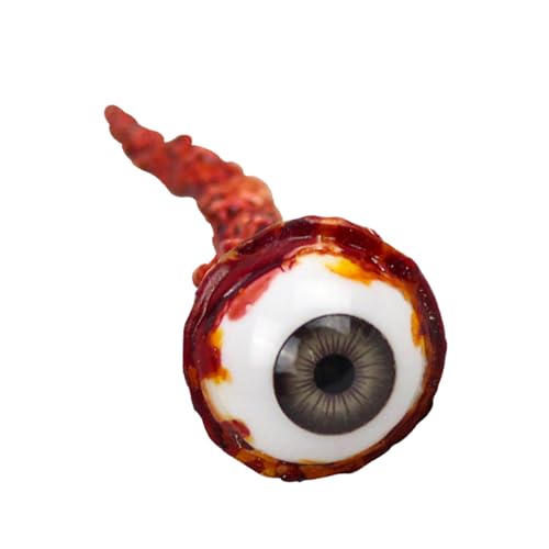 Dayysiuy Blutige Augäpfel | Blutige Latex Augen für Horror Deko - Perfekt Als Grusel Deko Für Haus Halloween Partys Und Familientreffen