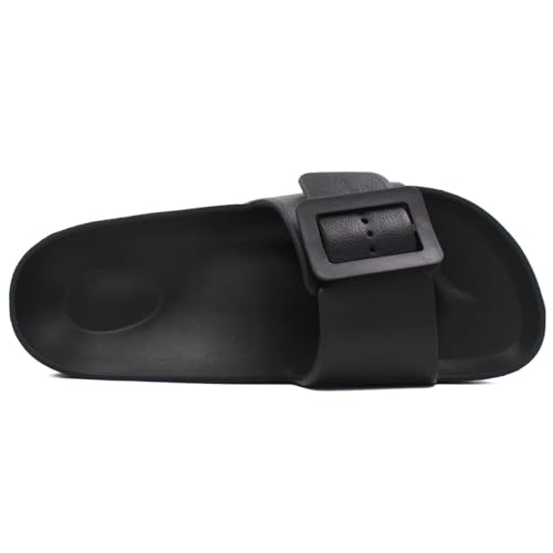 Women's Sandals With Arch Support Adjustable Buckle Platform Cloud Slides Summer Lightweight Soft Slippers Non-Slip Shower Shoes3