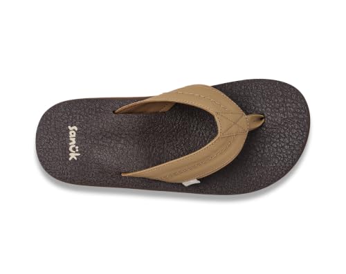 Image of Sanuk Beer Cozy IV Mens Flip Flops - Memory Foam Beach Sandals