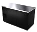 59" Fagor Black-Finish Back Bar Cooler- 852 Cans, FBB-59