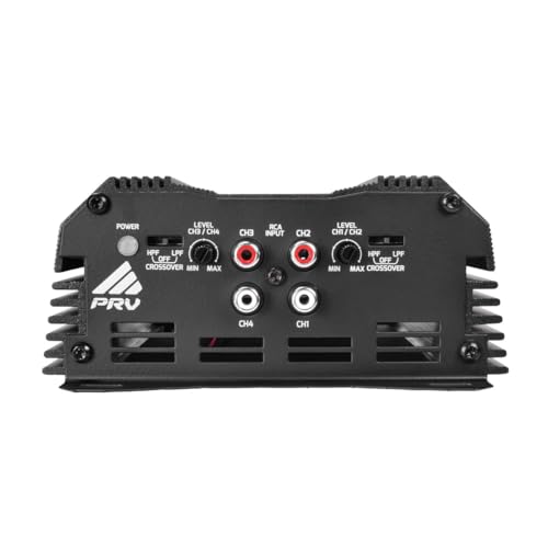 PRV Audio MDX1200.4 2 Ohm Mini 4 Channel Car Audio Amplifier