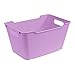 Produktbild keeeper Aufbewahrungsbox, Strukturierte Oberfläche, 6 l, Lotta, Lila