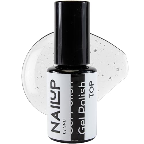 NAILUP by SNB Esmalte de gel superior con capa adhesiva de 6 ml | Esmalte de uñas de gel para manicura y pedicura | SNB Professional UV Nail Design | Uñas de gel | Esmalte de uñas de gel | Esmalte de