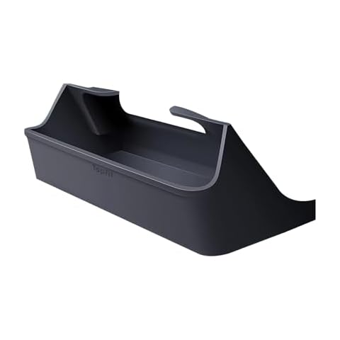 IQQI 2024 Upgraded for Tesla Model Y/3 Accessories，Center Console Organizer Storage Box for Sunglasses and Phone, Coin Holder Cover