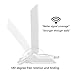 WiFi 7 Antenna 2.4/5/6GHz for ASUS Z890 Z790 MAX Gaming/ROG Strix Z890-A Z790-A X870-A/ROG Maximus Z890 Z790/PRIME Z890-P X870-P for Gigabyte B650E B850 for AORUS Stealth / B850I B860I X870E Z890