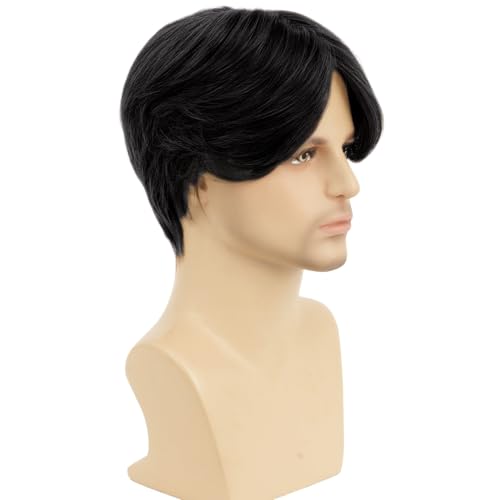 Perruque courte noire homme : finis les ratés de coiffure pour vos fêtes