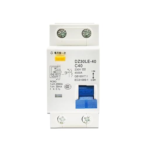 Mini disyuntor DZ30LE-40 DC para proteger el sistema eléctrico de caravanas y camper 5