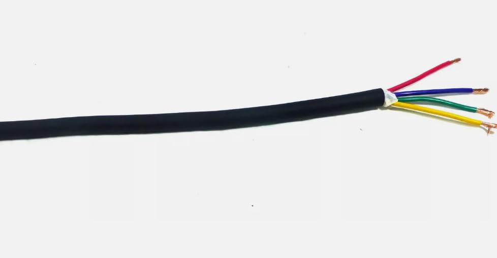 LASE 12 AWG Gauge 4 Conductor Heavy Duty Speaker Wire (Sold in 10 Ft Increments)