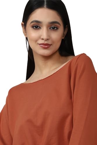 Image of FOREVER 21 Womens Solid Regular Fit Sweatshirts
