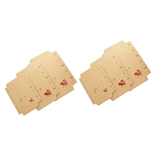 NUSITOU 60 peças em suprimentos protetor de papel reutilizável papelaria capas capa de manga livro e