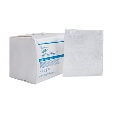 Telfa Ouchless Non-Adherent Dressing, 8 X 10 Inch, Non-Sterile, Covidien 3279 - Pack of 125 Cover