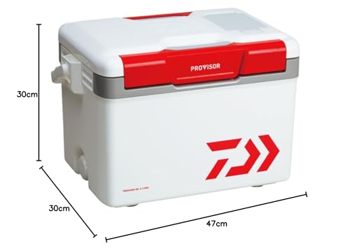 ダイワ(DAIWA) クーラーボックス プロバイザーHD S1600X レッド 釣り 16リットル 発泡スチロール 8枚目
