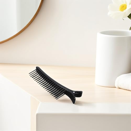 Pinzas de Plástico Antideslizantes para Seccionar el Cabello y Cortes Precisos 7
