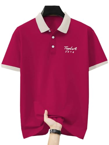 Image of TOPLOT Men Regular Fit Polo || T Shirt for Men (5243)