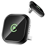 CMRDQD CarPlay Wireless Adapter für iPhone, Superschnelle Upgrade von Wired auf Wireless, CarPlay Dongle Plug & Play, Mini & Stabiler, kompatibel mit Apple iOS 10+ & Autos mit Wired CarPlay