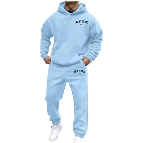 ETHKIA Mens Relaxed Fit Tracksuit Set Cover