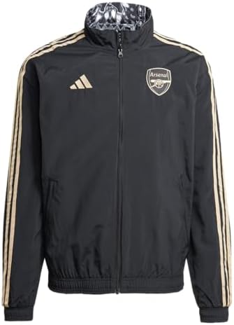 Arsenal Vistech ジャケット adidas Jaqueta masculina Arsenal FC Ian Wright Anthem, Preto, 3G