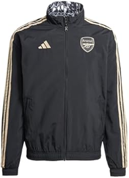 adidas Erkek Arsenal Fc Ian Wright Anthem Ceket, Siyah, M : Amazon