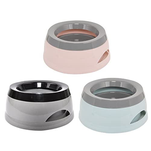 AOOOWER Hundeschale Ohne Verschüttung Haustier Wasser Non Trip Slow Feeder Katzen Spender 25oz Für Fahrt Keine Verschüttung Katzen Dog Wasserschale Spender Fahrzeugfahrzeugfahrkisten Kisten Kisten