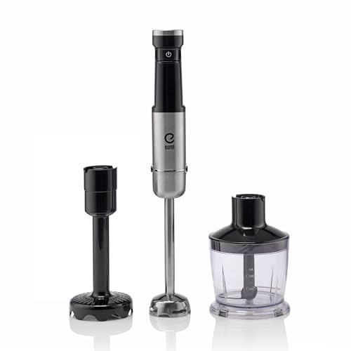 EUREL PREMIUMLine MP94 AKKU-HANDMIXER, Tragbar Kabellose Stabmixer, DC 11,1V/200W, Li-ion Akku 2000mAh, Doppel-Schneebesen, Zerkleinerer, Kartoffelpüree-Aufsatz, Messbecherl, Geschwindigkeitsregelung 4 EUREL PREMIUMLine MP94 AKKU-HANDMIXER, Tragbar Kabellose Stabmixer, DC 11,1V/200W, Li-ion Akku 2000mAh, Doppel-Schneebesen, Zerkleinerer, Kartoffelpüree-Aufsatz, Messbecherl, Geschwindigkeitsregelung