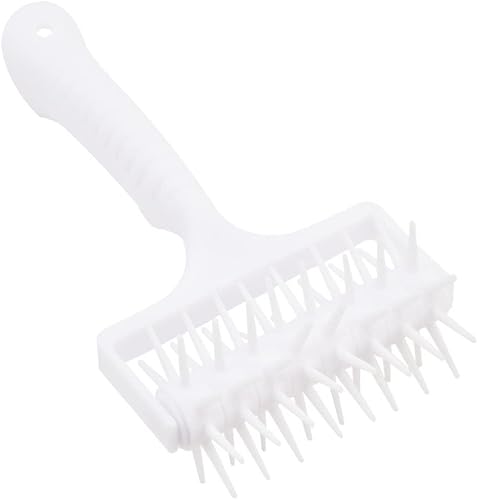 SHERCHPRY Pizza Roller Pizza Dough Roller Pizza Needle Roller Pizza Hole Puncher Pin Bread Cookie Roller Pizza Wheel for Pizza Crust Pastry Dough