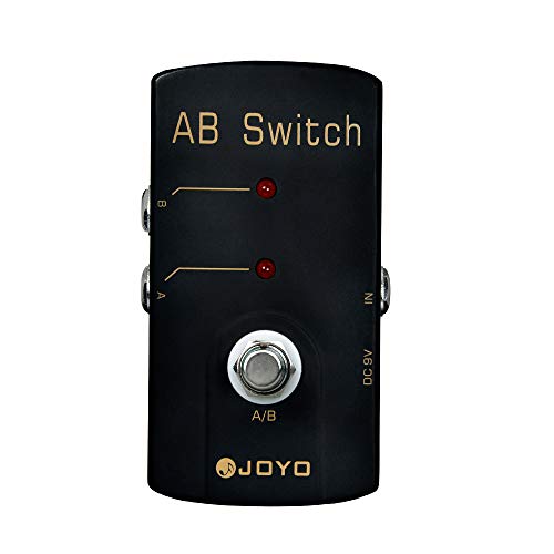 Image of JOYO Switch Pedal Switch Guitar Pedals in Loop A Directly to Line B, Two Output Effects Loop Chains (A /B Switch JF-30)