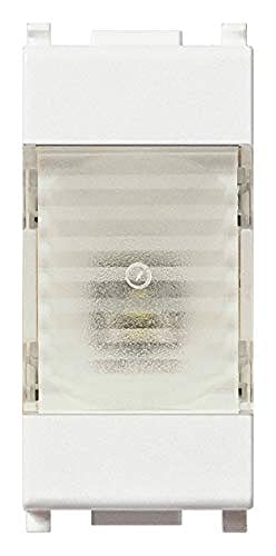 14382 Vimar serie piatta - Lampada di emergenza LED 1 modulo 230v bianco