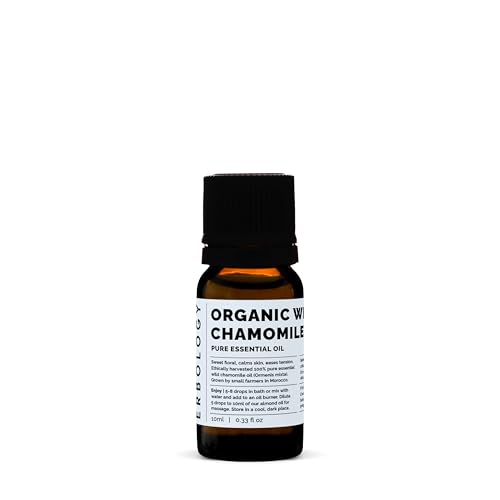 Aceite Esencial Puro Orgánico de Manzanilla Erbology 0.34 fl oz