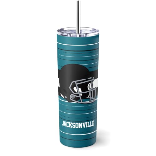 Image of Jacksonville Tumbler 20oz Travel Mug Custom Name and Number Gifts