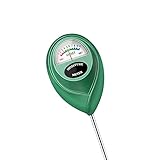 Medidor de humedad del suelo, no necesita batería (verde)