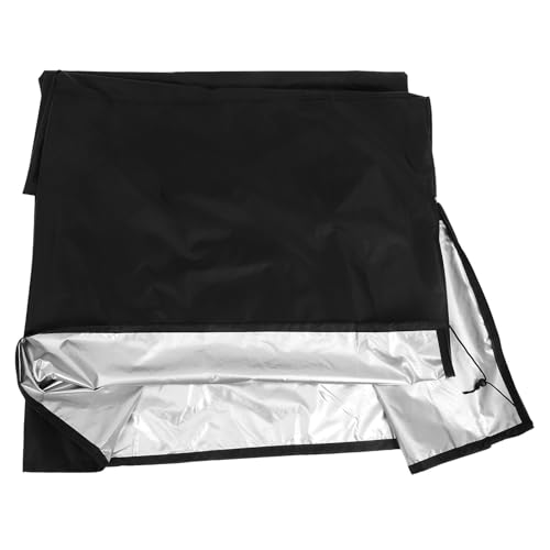 WRITWAA Poolpumpenabdeckung Klein aus Oxford Gewebe mit Verstellbarem Kordelzug Gartenfilterpumpenabdeckung für Außeneinsatz und Winterschutz