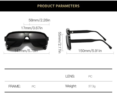 Lunettes de soleil rétro protégeant vos yeux des rayons nocifs avec style - 7