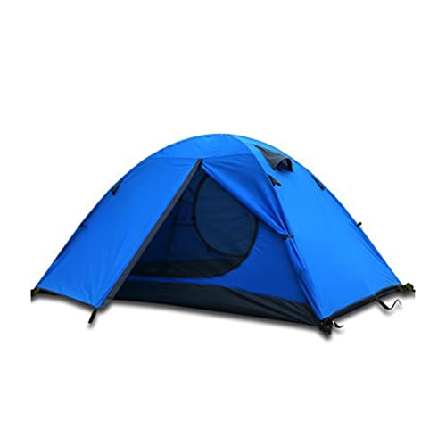 Tente de plage et camping 2 personnes double couche pour vos bivouacs face à la mer