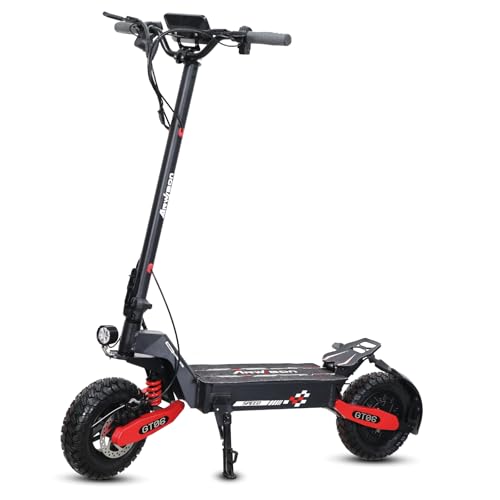 Image of Electric Scooter for Adults, 1200W Powerful Motor 11 inch Off-Road Tires, 30 MPH Top Speed & 20 /43 Miles Range, Dual Braking System, Foldable Commuter E-Scooter