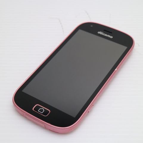 docomo FUJITSU らくらくスマートフォン me F-03K ピンク 本体 白ロム
