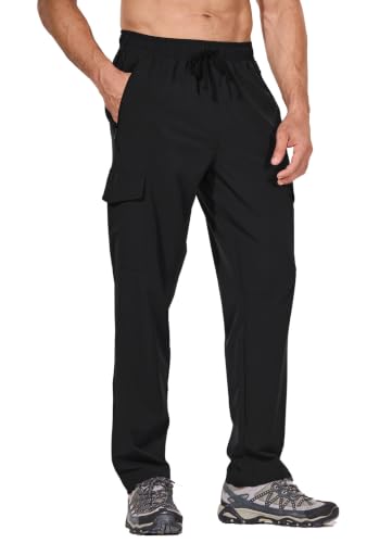 Baleaf Men's Lightweight Cargo Hiking Pants