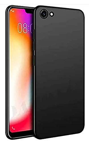 Image of Mobile Back Cover Case for Vivo Y69 (Silicone Case|CameraProtection|Black SC1510)