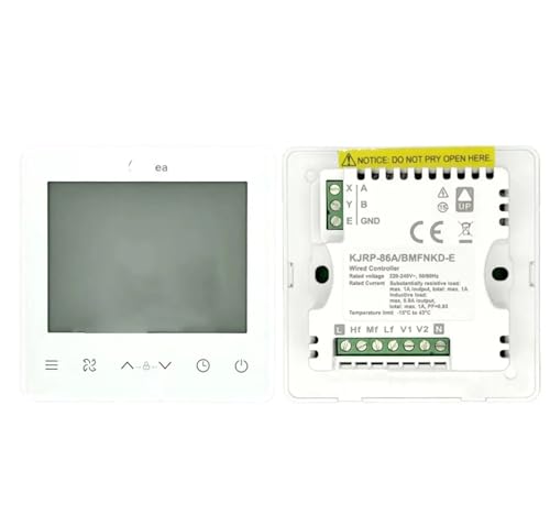Commande Midea KJRP-86A BMFNKD-E avec interface 485 et écran en anglais