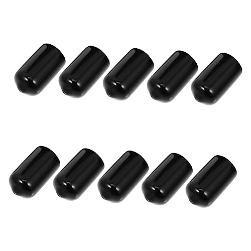 KOMBIUDA Pool Cue Tip Covers 10 Pack Billiard Cue Tip Protectors Pool Stick Cover for Billiards