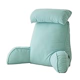 Weiches Bett-Lesekissen, leicht zu reinigen, TV-Relax-Keilkissen für Sofa, Sessel, Rückenlehnenstütze, bequemes und vielseitiges Lounge-Kissen für ultimative Entspannung