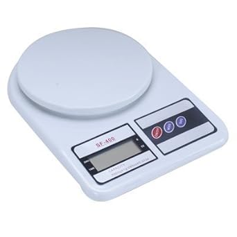 PiHoo Gallery Digital Kitchen Weighing Machine Multipurpose Electronic Weight Scale with Backlit LCD Display for Measuring Food, Cake, Vegetable, Fruit