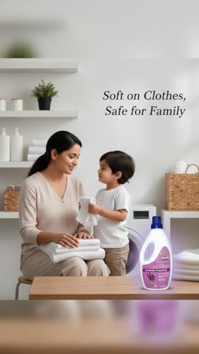 Image of Daylight India Liquid Detergent 1L Premium Laundry Cleaner, Tough on Stains, Gentle on Hands, Fresh Lavender Fragrance, Non-Toxic & Skin-Friendly