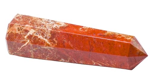 Image of Amazing Gemstone Brecciated Jasper Crystal Towers ~ Natural Healing Crystal Point Obelisk for Reiki Healing and Crystal Grid (2 inch to 3 inch INCH)