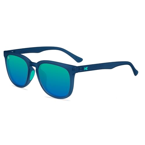 Knockaround Rounded Square Polarized Sunglasses for Men Women UV Protection