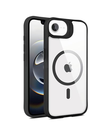 Image of DailyObjects Polycarbonate Case for iPhone 16e Compatible with Mag-Safe Wireless Charging | Hybrid Clear Slim Shockproof Back Cover